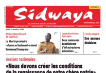 Une sidwaya du 13-10-2022