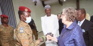 Burkina: Le capitaine Ibrahim TRAORE a échangé avec le corps diplomatique