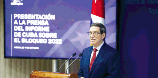 Blocus économique contre Cuba : le ministre Bruno Parrilla plaide pour la fin d’une « injustice »