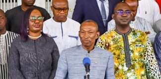 Transition au Burkina: « Si nous avons l’amour de notre peuple, il faut agir différemment », Premier ministre Me Kyelem de Tambèla