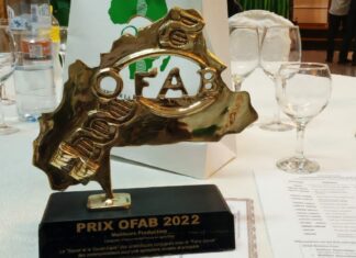 Paténéma Oumar Ouédraogo des Editions Sidwaya : a été désigné lauréat du « Prix de la meilleure production » de la 6ème édition du Prix OFAB .