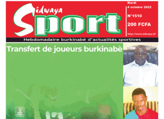 Une Sidwaya Sport du 05-10-2022