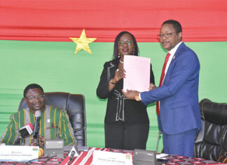Affaires étrangères et Coopération : Olivia Rouamba et Jean Marie Traoré installés dans leurs fonctions