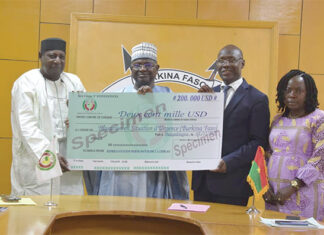 Soutien à l’éducation en situation d’urgence : la CEDEAO remet près de 120 millions FCFA au Burkina