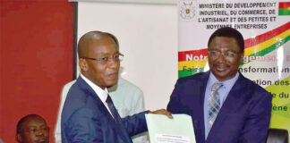 Ministère en charge du commerce : le nouveau ministre Serge Gnaniodem Poda installé
