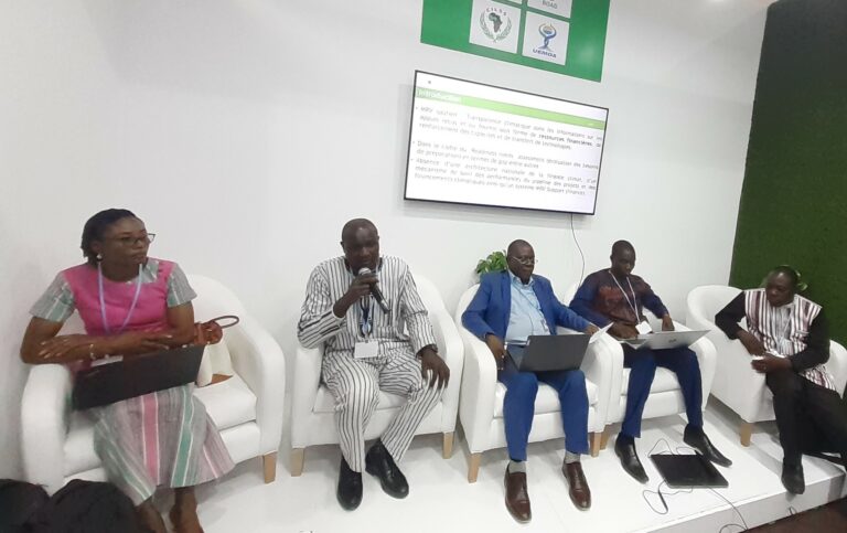 COP27 : Le Burkina dévoile son cadre de transparence climatique à Sharm el-Cheikh