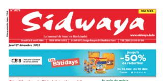 Une Sidwaya du 1er-12-2022
