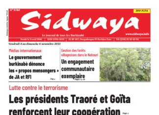ne Sidwaya du 4/11/2022