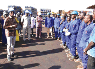 SONABHY : les ministres Poda et Boussim encouragent le personnel