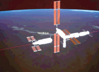 Construction de la station spatiale chinoise : le module laboratoire Mengtian s’amarre avec succès