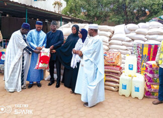 Femmes musulmanes du Burkina : des vivres offerts aux FDS, VDP et PDI