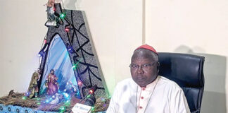 Message de Noël 2022 du Cardinal Philippe Ouédraogo