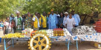 Rotary club Ouagadougou Savane : Un arbre de Noel organisé au profit des femmes défavorisées de Komsilga