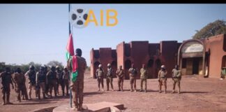 Burkina : Le drapeau national flotte à nouveau à Solenzo (AIB)