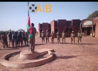 Burkina : Le drapeau national flotte à nouveau à Solenzo (AIB)