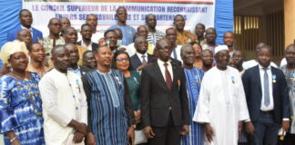 Conseil supérieur de la communication : Une quarantaine de personnes décorées dans trois ordres nationaux