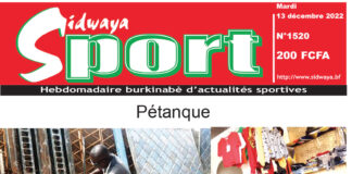 Une Sidwaya du 13/12/2022