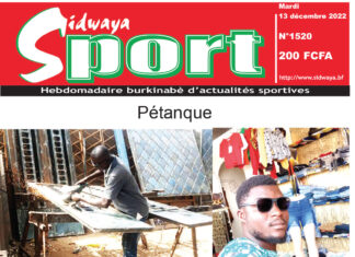Une Sidwaya du 13/12/2022