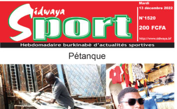 Une Sidwaya du 13/12/2022