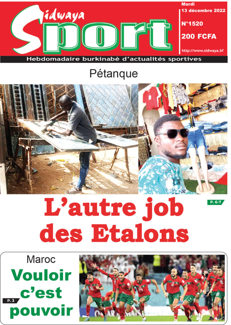 Une Sidwaya du 13/12/2022