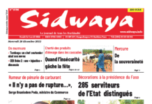 Une Sidwaya du 28-12-2022