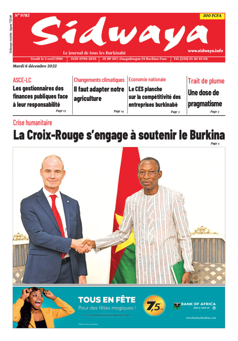 Une du 6/12/2022
