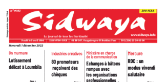 Une Sidwaya du 07-12-2022