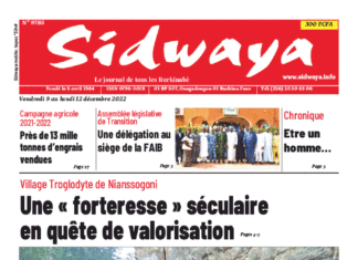 Sidwaya du 09 au 12-12-2022