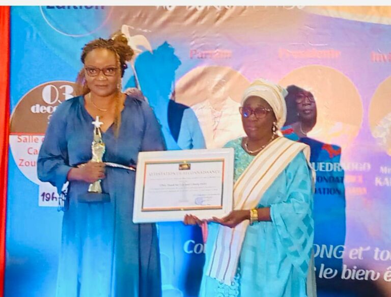 Promotion de la paix en Afrique : L’ONG Stand for Life and liberty (S2L) lauréat du prix Pingre Kuni au Burkina Faso