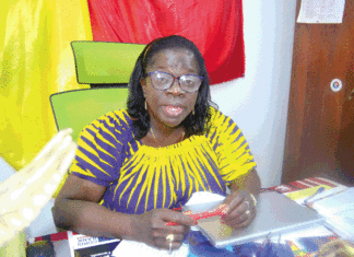 Ini Inkouraba Damien/Youl, présidente de l’APFG : « Les femmes doivent s’engager davantage en politique »