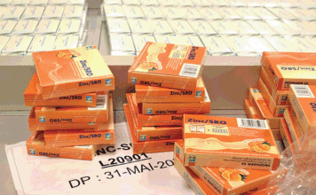 Unité de production Propharm: du paracétamol et du zinc « made in Burkina »