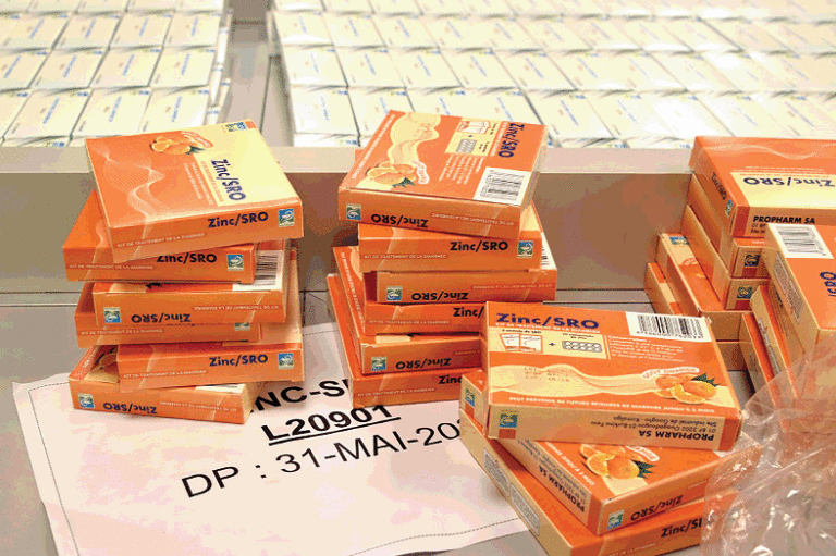 Unité de production Propharm: du paracétamol et du zinc « made in Burkina »