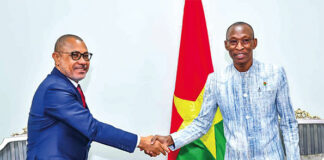 Priorités de la Transition : le nouvel administrateur du Burkina Faso à la BAD échange avec le Premier ministre