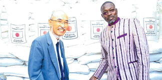 Aide alimentaire japonaise : le gouvernement reçoit près de 3200 tonnes de riz