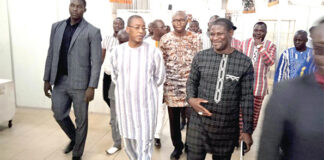 Préparatifs du SIAO 2023 : le ministre en charge du commerce sur le site