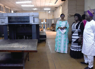 Présidente de la Commission de l’Informatique et des Libertés(CIL), Madame Marguerite Ouédraogo/Bonané a été reçue la Directrice Générale des Editions Sidwaya