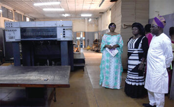 Présidente de la Commission de l’Informatique et des Libertés(CIL), Madame Marguerite Ouédraogo/Bonané a été reçue la Directrice Générale des Editions Sidwaya