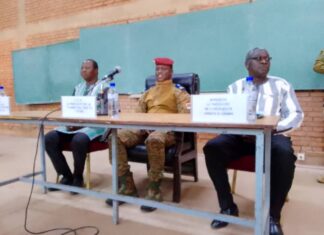 Capitaine Ibrahim Traoré face aux étudiants : « Le combat pour la souveraineté est engagé »