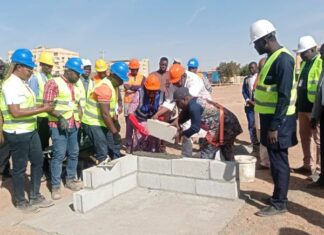 Burkina : Les travaux de la première phase de construction de la Cour d’appel de Ouagadougou lancés