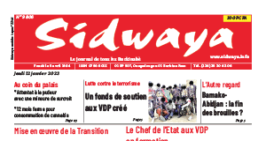 Une Sidwaya du 12-01-2023