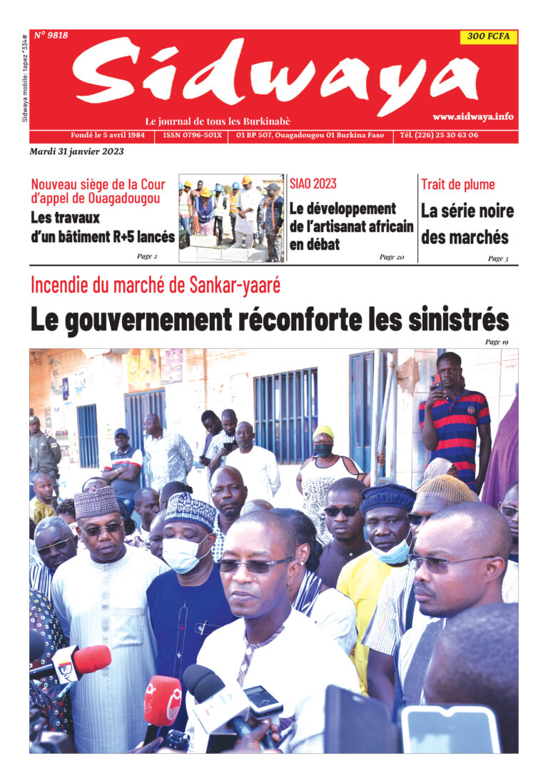 Une du 31/01/2023