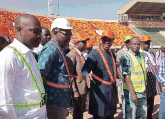 Rénovation du stade du 4-Août : « Si nous forçons, ce sera du gâchis… », le ministre en charge des sports