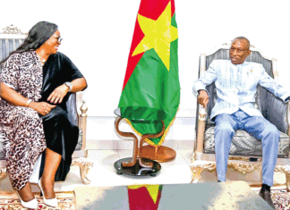 Audiences à la Primature : la BAD, le Médiateur du Faso et Essakane IAMGOLD chez le Premier ministre