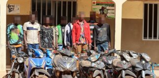Ouagadougou: la Police Nationale démantèle deux réseaux de présumés délinquants.