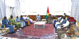 CRADAT : le CA des pays membres reçu par le chef de l’Etat