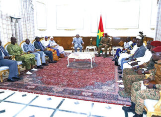 CRADAT : le CA des pays membres reçu par le chef de l’Etat