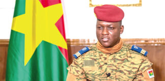 Capitaine Ibrahim Traoré, président de la Transition : « les groupes armés terroristes sont aux abois »