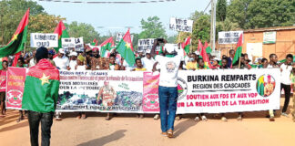 Transition politique au Burkina Faso : une marche-meeting à Banfora pour soutenir le capitaine Ibrahim Traoré
