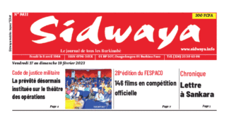 Une Sidwaya du 17 au 19-02-2023