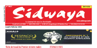 Une Sidwaya du 27-02-2023